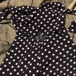 Polka dot jumpsuit